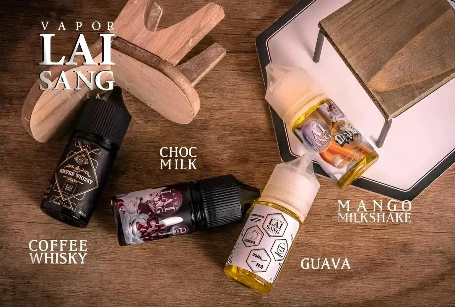 LAI SANG 賴桑煙油｜多口味菸油・30ML / 60ML